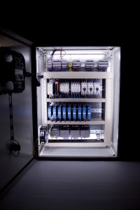 Internally Illuminated Cabinet, for Safety and Convenience in the Darkest Plant Room